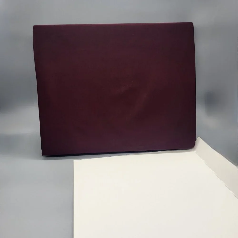 Lauren Ralph Lauren Addison Twin Flat Sheet in Cabernet